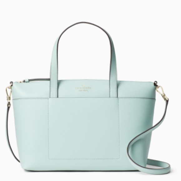 💥 HP 💥 Kate Spade patrice satchel green purse - Picture 2 of 5